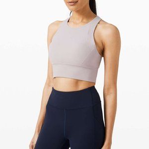 Lululemon Ebb to Train Bra Size 4 Iced Iris